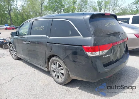 2014 Honda Odyssey Touring/Touring Elite из США, поврежденный, VIN 5FNRL5H96EB099706